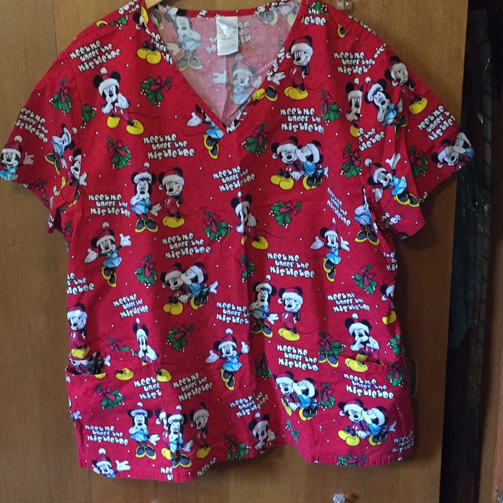 Scrub top 2X